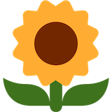 sunflower Emoji twitter