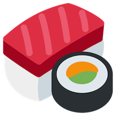 Sushi Emoji on Twitter