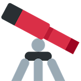 telescope Emoji twitter
