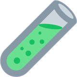 test-tube Emoji twitter