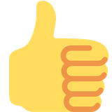 thumbs-up Emoji twitter
