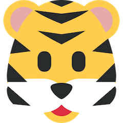 🐯 Cara de tigre Emoji en Twitter