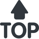 top-arrow Emoji twitter