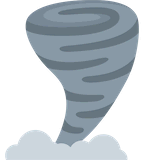 tornado Emoji twitter