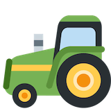 tractor Emoji twitter