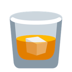 🥃 Vaso de whisky Emoji en Twitter