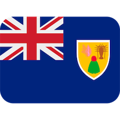 Bandera de las Islas Turcas y Caicos Emoji Twitter