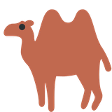 two-hump-camel Emoji twitter