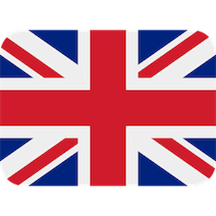 Флаг Великобритании Эмодзи в Twitter