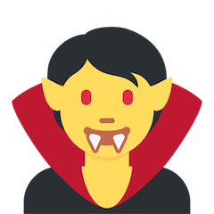 🧛 Vampire Emoji on Twitter