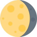 waning-gibbous-moon Emoji twitter