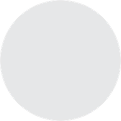 Cerchio bianco Emoji Twitter
