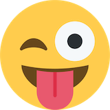 winking-face-with-tongue Emoji twitter