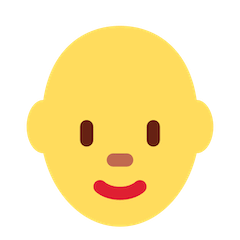 👩‍🦲 Woman: Bald Emoji on Twitter