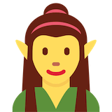 woman-elf Emoji twitter