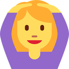 Woman Gesturing OK Emoji on Twitter