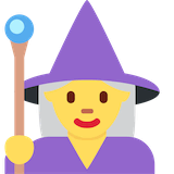 woman-mage Emoji twitter