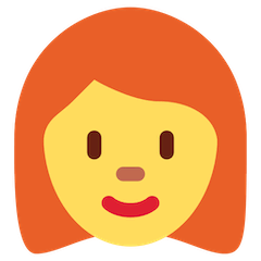 👩‍🦰 Woman: Red Hair Emoji on Twitter