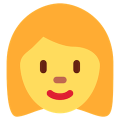 👩 Mujer Emoji en Twitter
