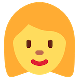 woman Emoji twitter