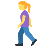 woman-walking Emoji twitter