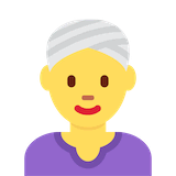 woman-wearing-turban Emoji twitter