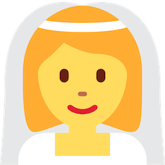 Woman With Veil Emoji on Twitter