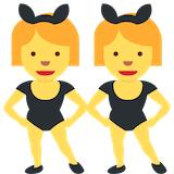 women-with-bunny-ears Emoji twitter