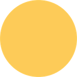 yellow-circle Emoji twitter