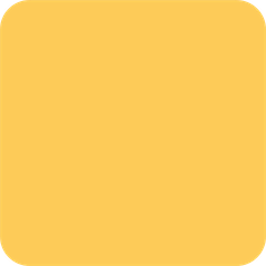 Quadrato giallo Emoji Twitter