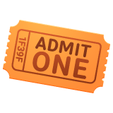 Admission Tickets Emoji on WhatsApp