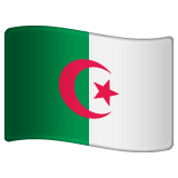 Флаг Алжира Эмодзи в WhatsApp