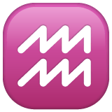 aquarius Emoji whatsapp