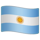 Флаг Аргентины Эмодзи в WhatsApp