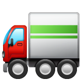 articulated-lorry Emoji whatsapp