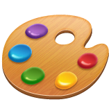 artist-palette Emoji whatsapp