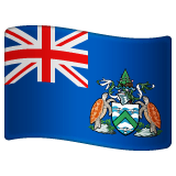 🇦🇨 Bandera de la Isla Ascensión Emoji en WhatsApp