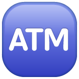 atm-sign Emoji whatsapp