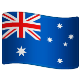 Flagge von Australien Emoji WhatsApp