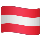 Flagge von Österreich Emoji WhatsApp