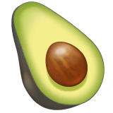 avocado Emoji whatsapp