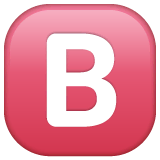 b-button-blood-type Emoji whatsapp