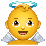 baby-angel Emoji whatsapp