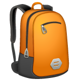 backpack Emoji whatsapp