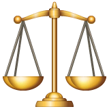 balance-scale Emoji whatsapp
