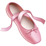 Zapatillas de ballet Emoji WhatsApp