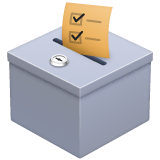 ballot-box-with-ballot Emoji whatsapp