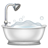 bathtub Emoji whatsapp
