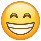 beaming-face-with-smiling-eyes Emoji whatsapp