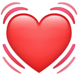 beating-heart Emoji whatsapp